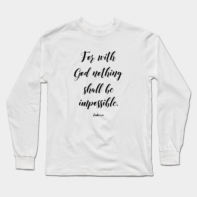 For with go nothing Long Sleeve T-Shirt by Dhynzz